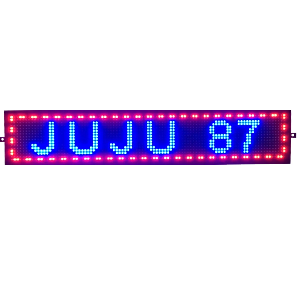 Panneau de Signalisation avec Texte Défilant 82 cm LED RGB P5 SMD 2121 –  Mon Enseigne Lumineuse
