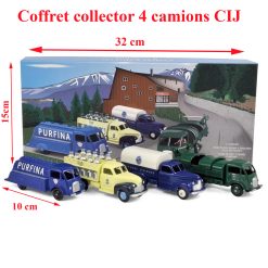 Coffret collector 4 camions CIJ/Norev  au 1/50