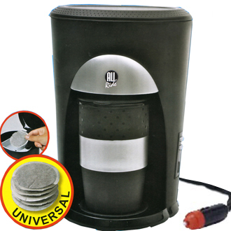 Bouilloire 1 litre avec support détachable 12 V ou 24 V