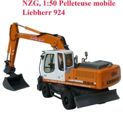 Alternative view of Pelle hydraulique A 924 Liebherr au 1/50ème NZG