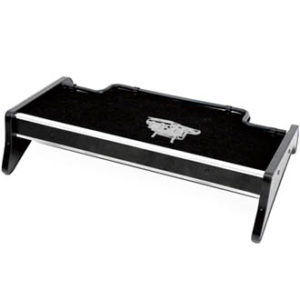 Lampa 96059 Tavolino Per Cruscotto MAN TGA Cabina XXL - Centrale, Legno Laminato Con Moquette Antiscivolo