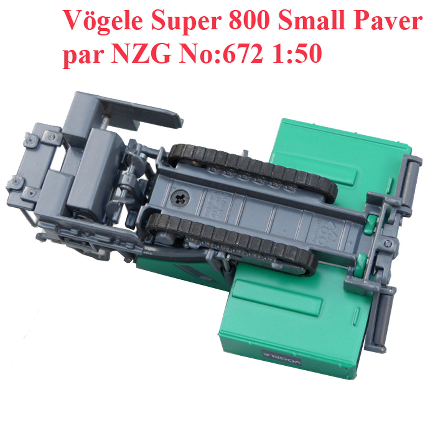 Vögele super 800 small paver No:672 Finisseuse au 1/50 par NZG – Image 5