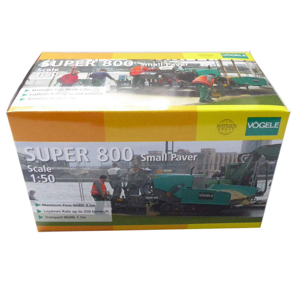 Vögele super 800 small paver No:672 Finisseuse au 1/50 par NZG – Image 2