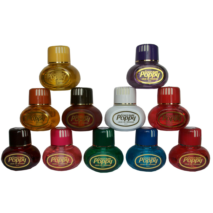 Désodorisant Poppy Original 150 ml avec différents parfums - La Boutique de  la Route