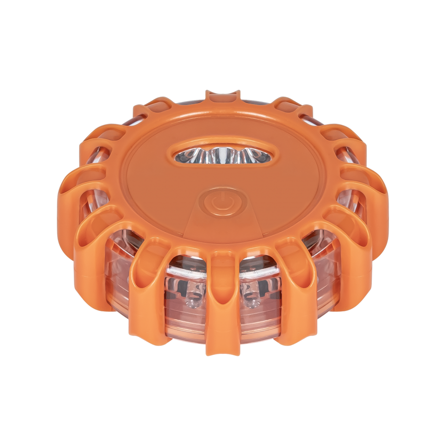 Balise flash à led orange de signalisation -visible à 1 km - Voyant d'avertissement en cas de panne ou accident – Image 5