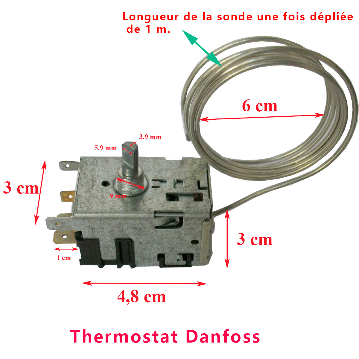 Thermostat Danfoss BN 077B0158L de VD15