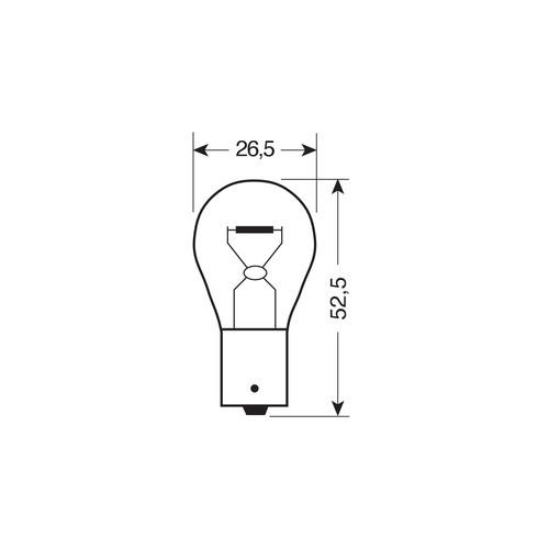 Ampoule clignotants PY21W 24v 