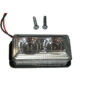Feu de recul blanc 16 LED 12-24 volts Dark Knight E-Approuvé 000DC3