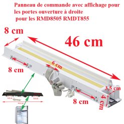 Alternative view of Panneau de commande (PCB) avec affichage pour les portes ouverture à droite pour les RMD8505 RMDT8555 RMDTM8555 de Dometic