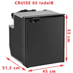 Camping-car, réfrigérateur Cruise 65 – 12V et 24V par IndelB