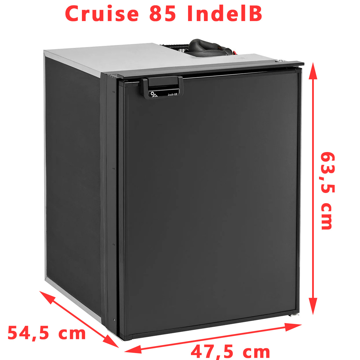 Réfrigérateur pour camping-car de 85 litres : Cruise 85 – 12V et 24V par IndelB