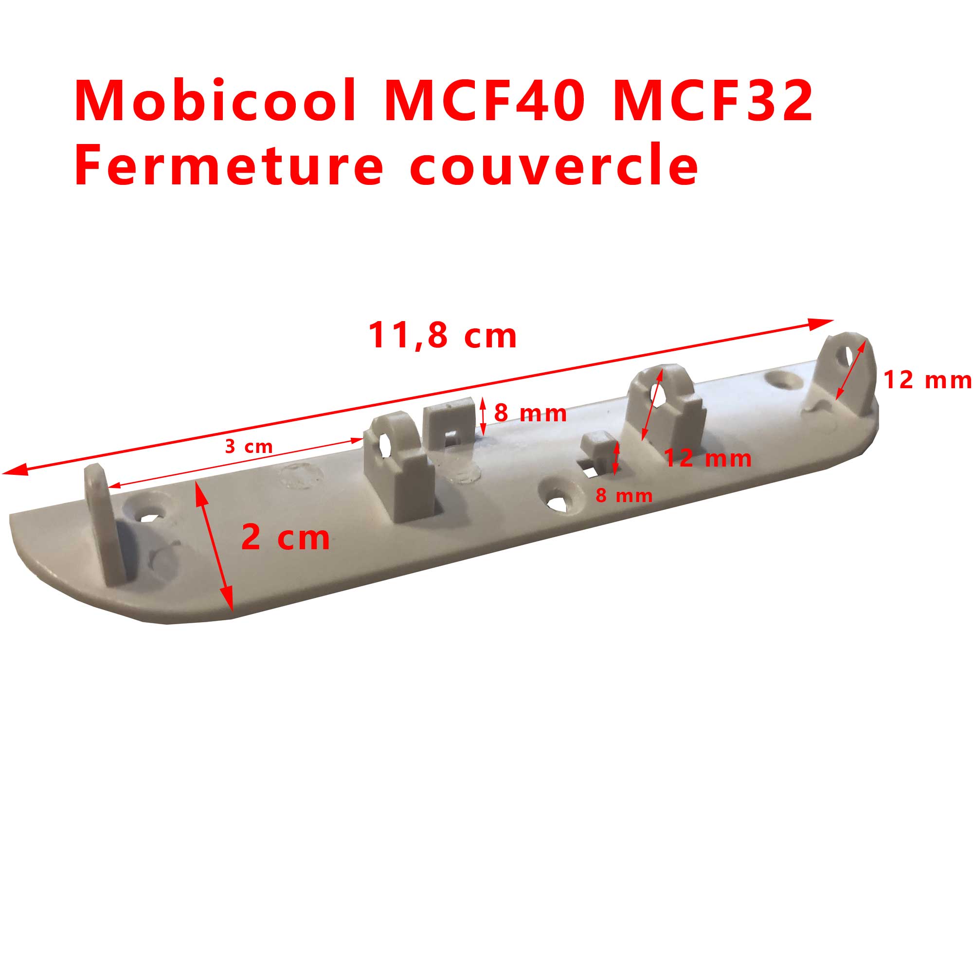 Fermeture par le support arriere poignée pour MCF40, MCF32 par Mobicool -  La Boutique de la Route