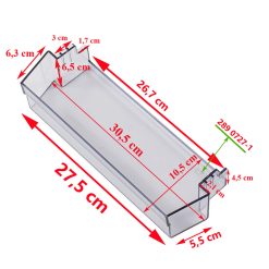 Balconnet à l'unité supérieur 28907271 pour RC10.4, RC10470, RC10490, RC104M, RCL10.4 par Dometic