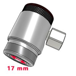 Alternative view of Coupleur Haute Pression HP, ou raccord HP pour station de charge du R1234yf par PARKER