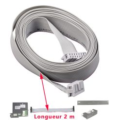 Dometic, faisceau de cables ou nappe entre le panneau de commande en facade, et le boitier P860 au dos du réfrigerateur – Image 3