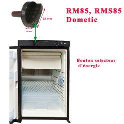 Dometic, bouton rotatif selecteur du mode d'énergie pour RM8500, RM8550, RMS8500, RMS8550