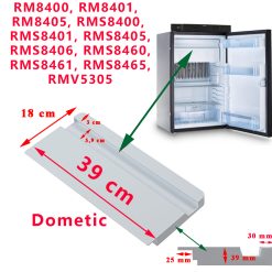 Porte du congélateur freezer des modeles : RM8400, RM8401, RM8405, RMS8400, RMS8401, RMS8405, RMS8406, RMS8460, RMS8461, RMS8465, RMV5305 Dometic