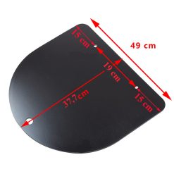 Alternative view of Couvercle gauche en verre pour la gaziniere d’un ensemble évier avec table de cuisson Modèle SMEV 8103vd, M08103, M08123, MO8123, PI8203 de Dometic