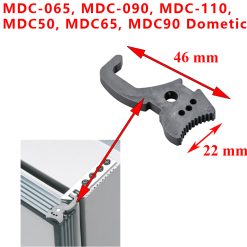 Un clips de fermeture porte MDC-065, MDC-090, MDC-110, MDC50, MDC65, MDC90 Dometic