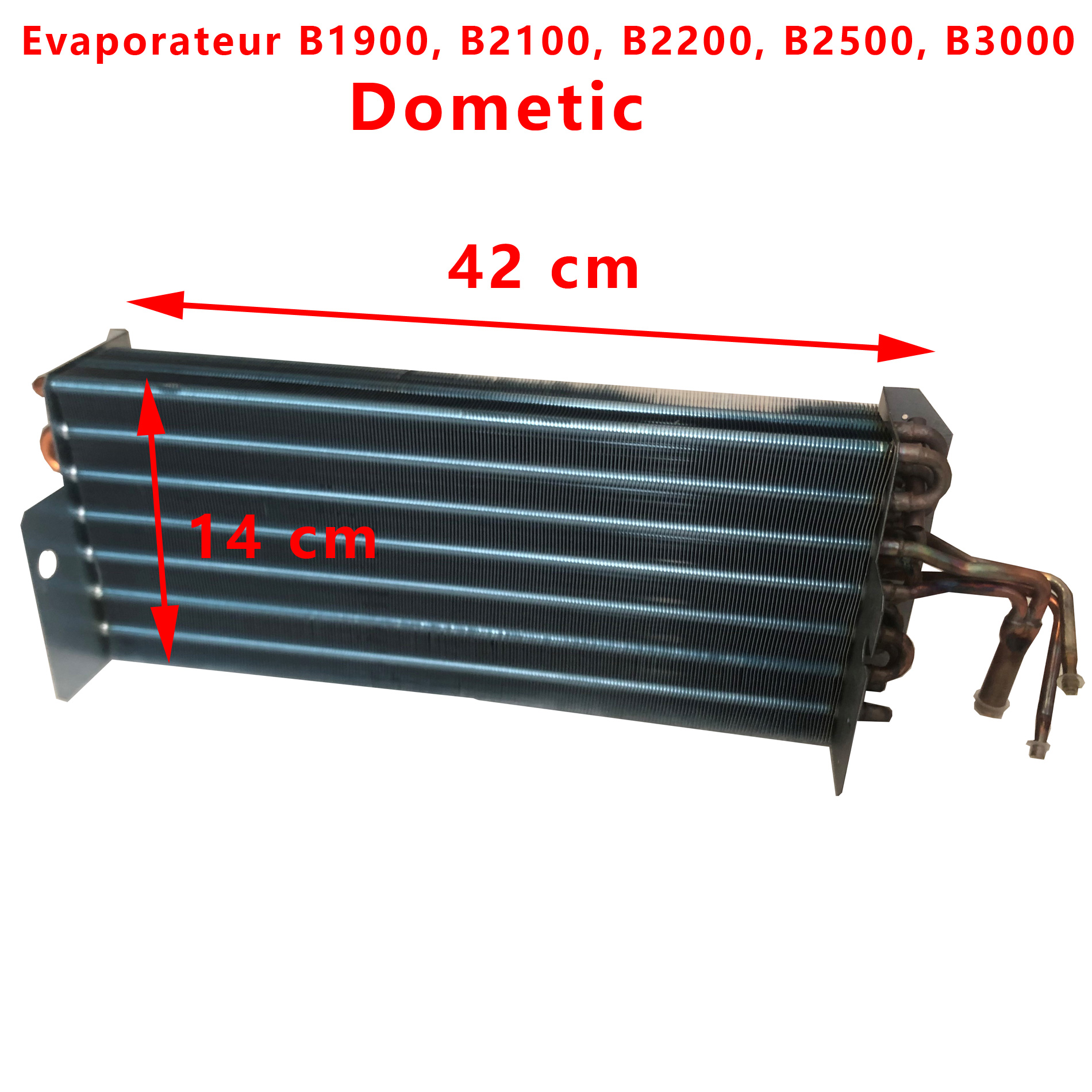 Dometic évaporateur des climatisations de toit B1900, B2100, B2200, B2500, B3000