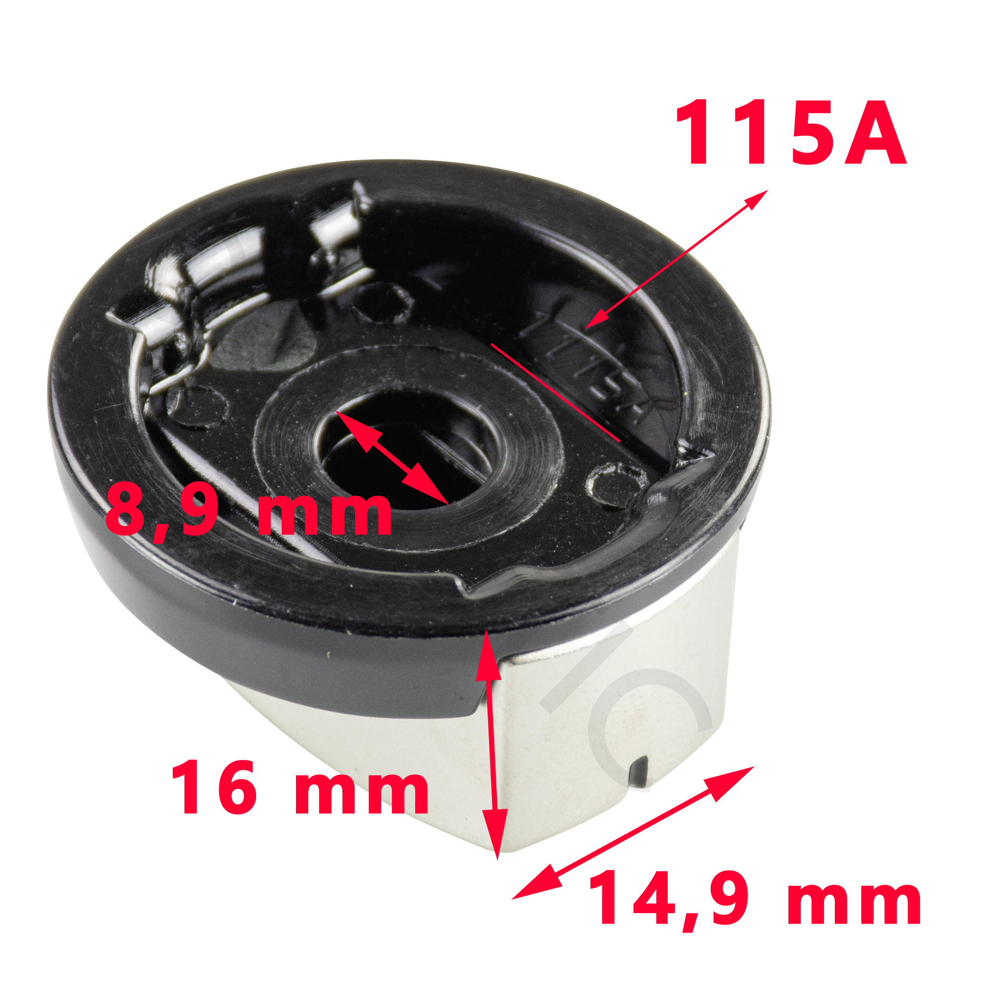 Cramer, un bouton gaziniere CE04, MO0927, MO917, MO921, MO9722, KSK2008, PI0909, PI913, PI8023, PI8621 par Dometic – Image 2