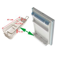 Alternative view of Balconnet bas de la porte des réfrigerateurs CR1140, CRX0140E,  CRX0140S, CRX1140 Dometic