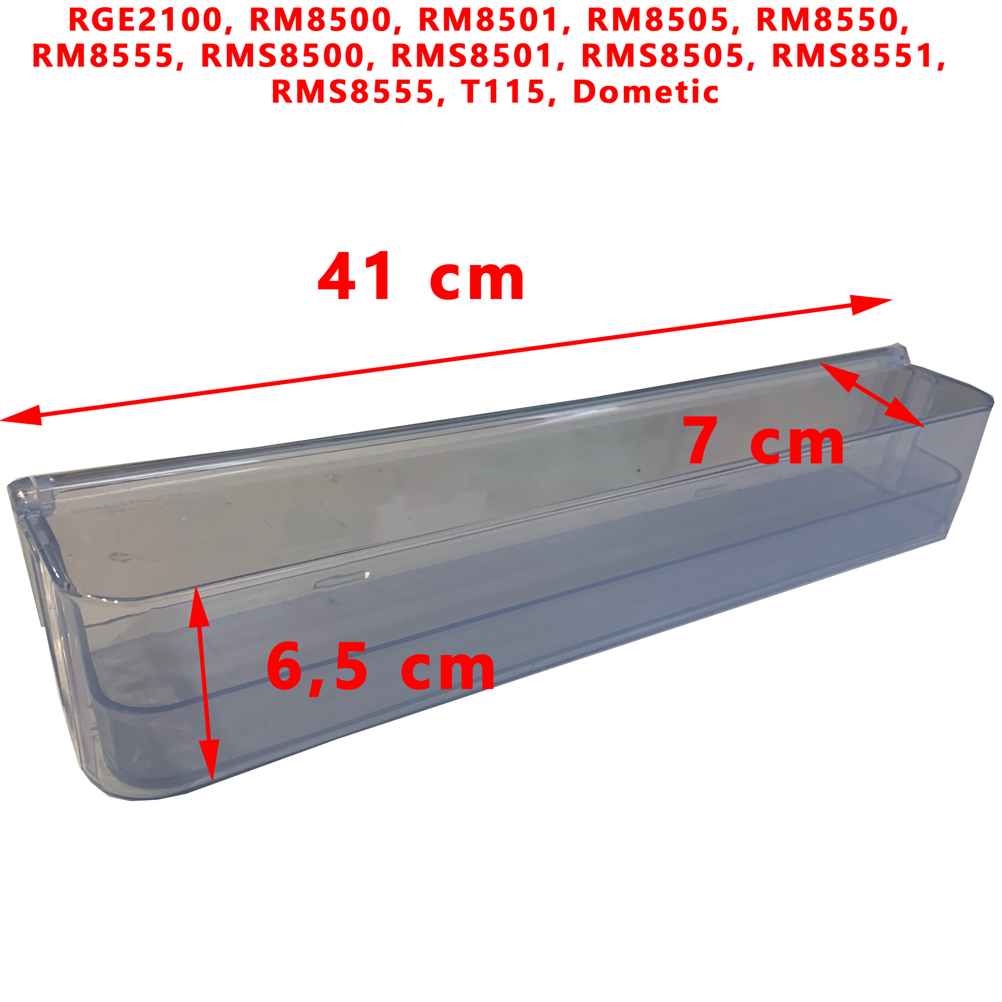 Balconnet haut de la porte des RGE2100, RM8500, RM8501, RM8505, RM8550, RM8555, RMS8500, RMS8501, RMS8505, RMS8551, RMS8555, T115 par Dometic – Image 2