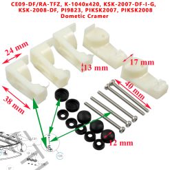 Cramer Dometic systeme de fixation des gazinieres et des éviers CE09-DF/RA-TFZ, K-1040x420, KSK-2007-DF-I-G,  KSK-2008-DF, PI9823, PIKSK2007, PIKSK2008