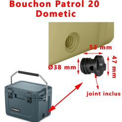 Patrol 20, 35, 55 bouchon d'évacuation par Dometic