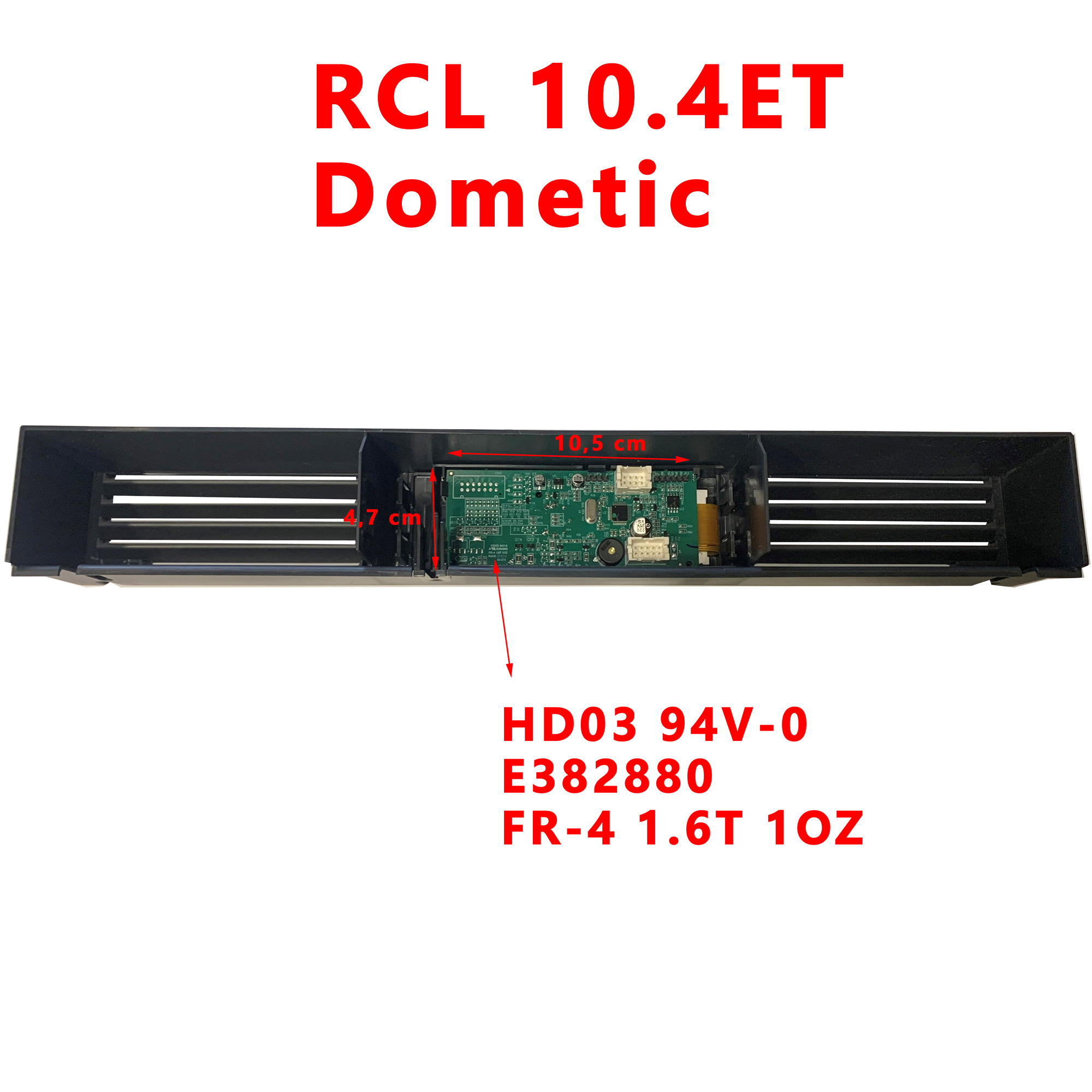 Panneau de commande CRL10.4ET HD03 94V-0 E382880, FR-4 1.6T 1OZ par Dometic – Image 3