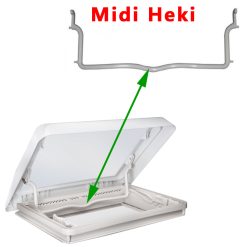 Barre de levage en gris clair ou blanc cassé pour les Midi Heki par Dometic