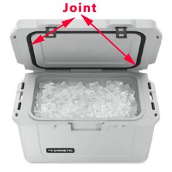 Alternative view of Joint couvercle des glacieres Patrol 20 litres par Dometic