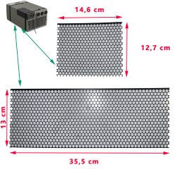 Grilles de dessous des Freshwell FWX4 par Dometic