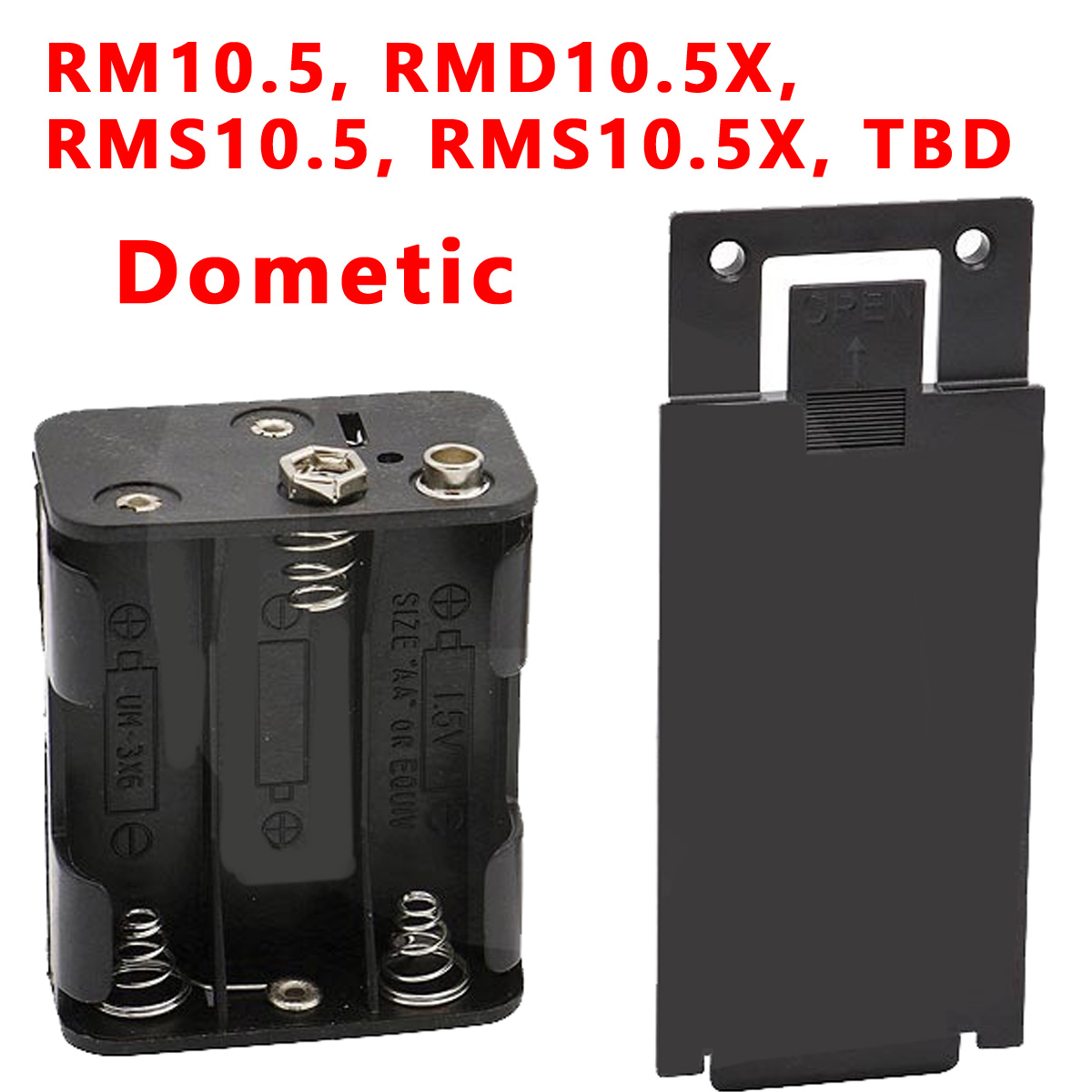 Support des piles refrigerateurs RM10.5, RMD10.5X, RMS10.5, RMS10.5X, TBD par Dometic