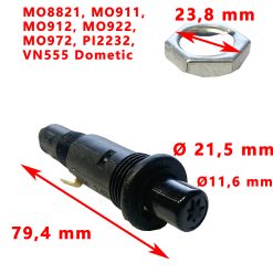 Bouton d'allumage Piezo des réfrigérateurs MO8821, MO911, MO912, MO922, MO972, PI2232, VN555 etc. par Dometic