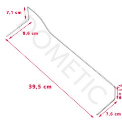 Anti-chute des bouteilles du balconnet bas RGE2000, RM72xx, RM73xx, RM74xx, RM75xx, RM76xx RM77xx RM 78xx, RM62xx, RM63xx, RM64xx, RMT76xx, RMT78xx, T105GE par Dometic
