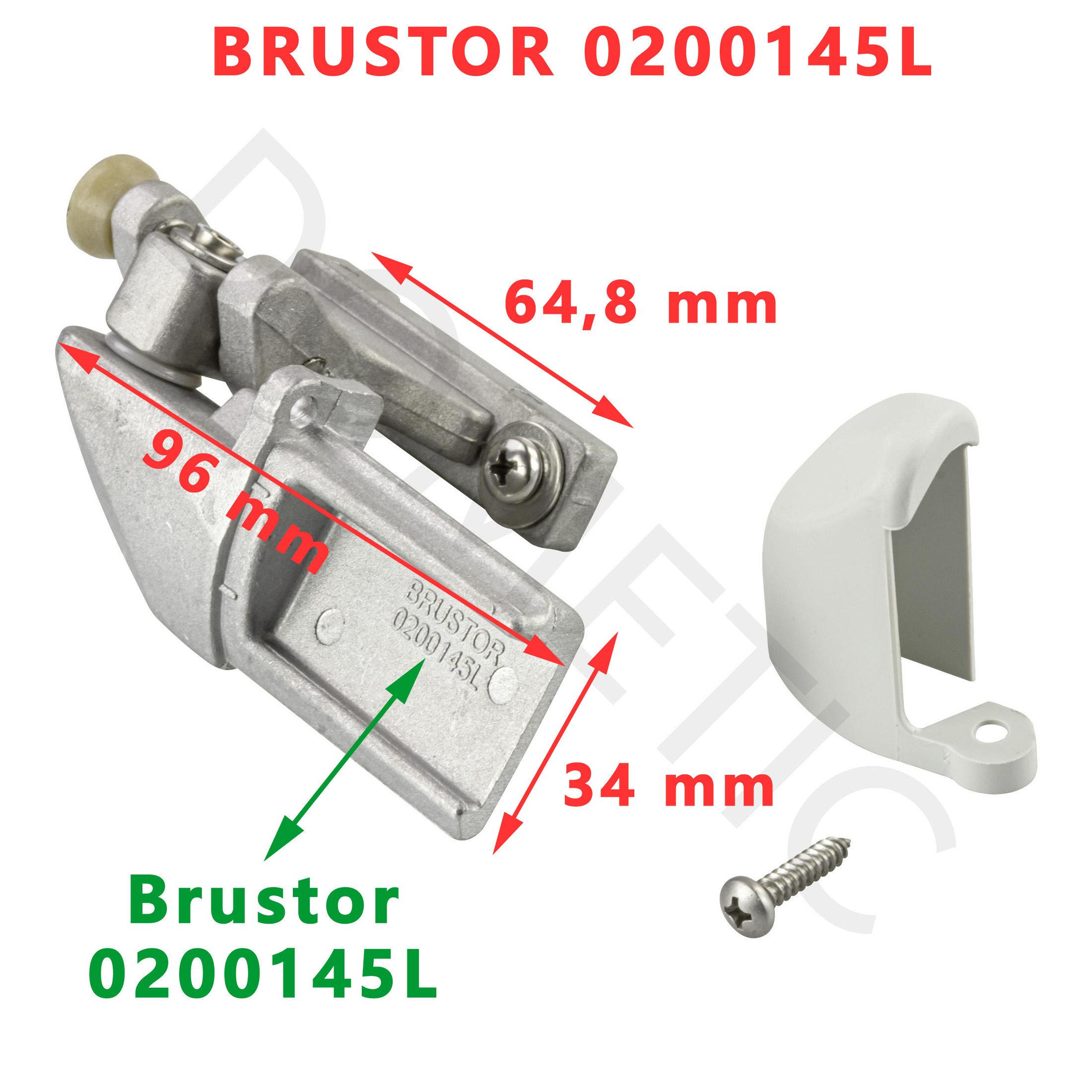 Une articulation GAUCHE pour auvent, store pour camping-car, Brustor 0200145 L par Dometic Prostor – Image 3
