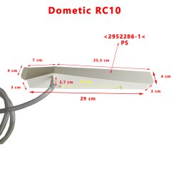 Dometic, RC10.4 recolte goutes d'eau 2952286-1 de condensation et son tuyau