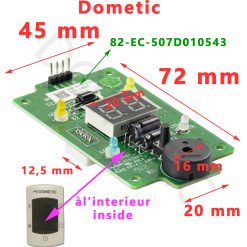 Platine électronique 82-EC-507 du récepteur FW2000, FW3000,Freshwell 3000, FWX4 par Dometic