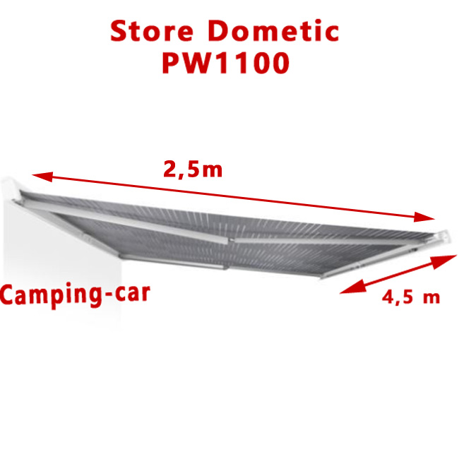 Store PW1100 4,50 m Blanc par Dometic