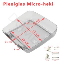 Alternative view of Dôme du lanterneau mini-heki en plexiglass ou acrylique ou couvercle en plexiglass complet pour MINI-HEKI avec ventilation (sans joint) par Dometic - DISPONIBLE VERS LE 15 AVRIL 2026