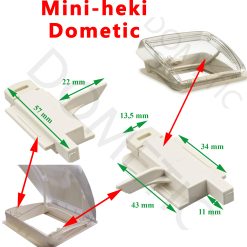 Cliquet Mini Heki, BG1726 de couleur crème pour lanterneau par Dometic
