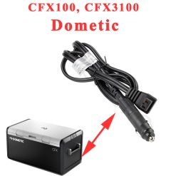 Dometic, câble allume-cigare 12V et 24V pour les glacieres CFX100W, CFX3100, CFX395DZ, CFX5, CFX575DZ, CFX595DZ, CFX75DZW, CFX95,  CFX95DZW