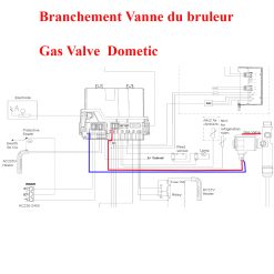 Dometic, connexion câblage 22 cm pour RMD10.5, RMDT10.5, RML10.4 – Image 4