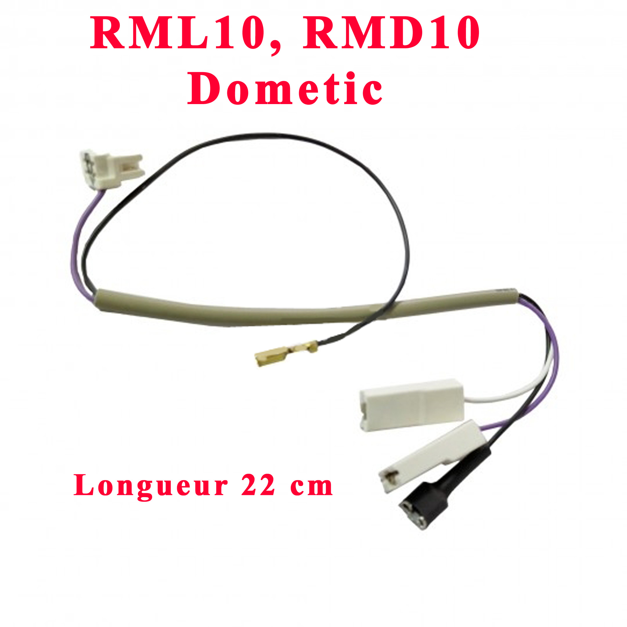 Dometic, connection câblage 22 cm pour RMD10.5, RMDT10.5, RML10.4