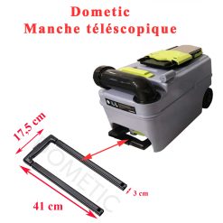 Manche télescopique de la cassette Dometic Toilette CT, CTLP, CTS et CTW