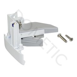 Embout BLANC Prostor de l’angle du panneau avant DROIT PW1500 du store