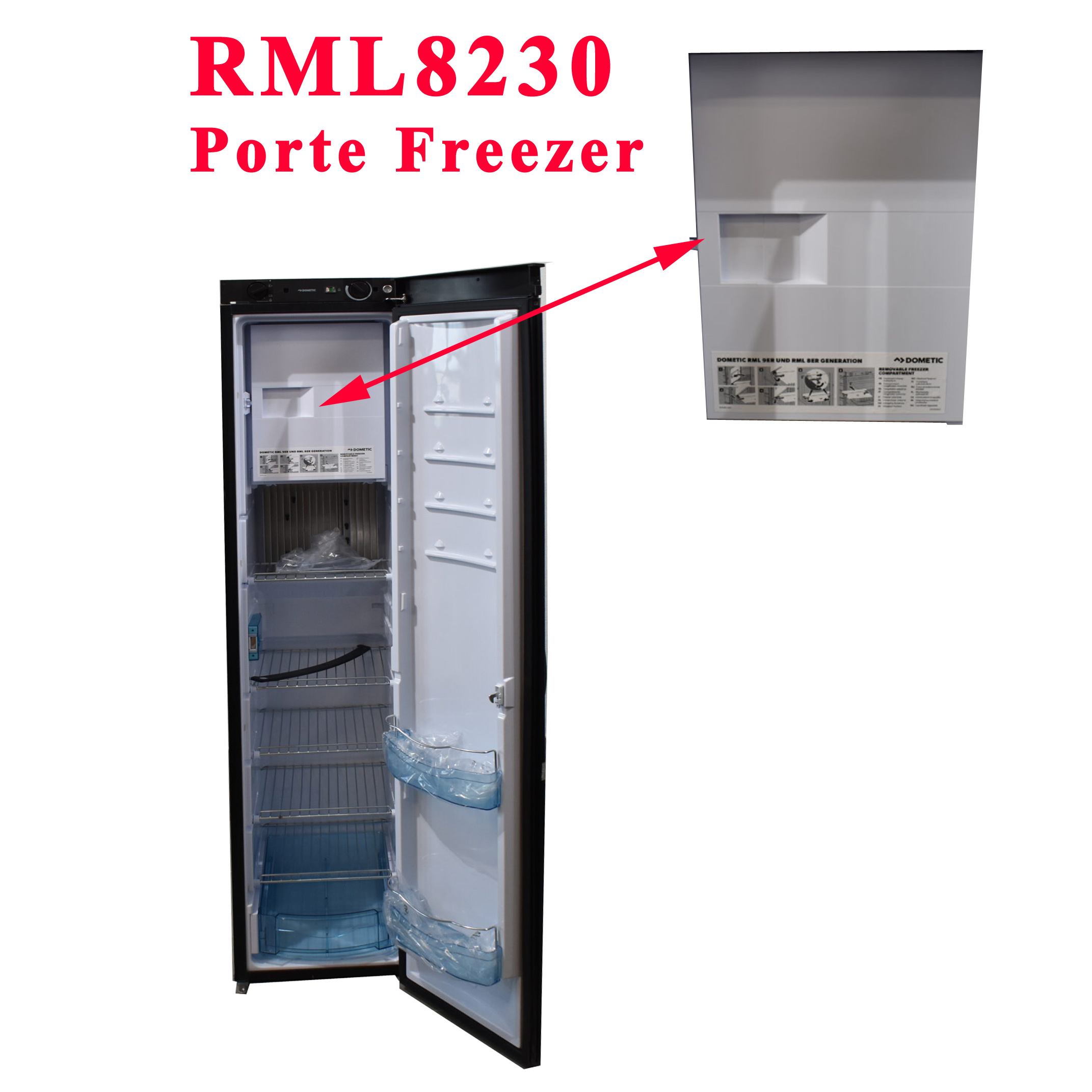 Dometic, porte freezer réfrigerateur RML8230