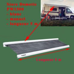 Alternative view of Dometic PerfectWall PW 1500 - Store extérieur à montage mural pour camping-car ou caravane - Longueur 5 m