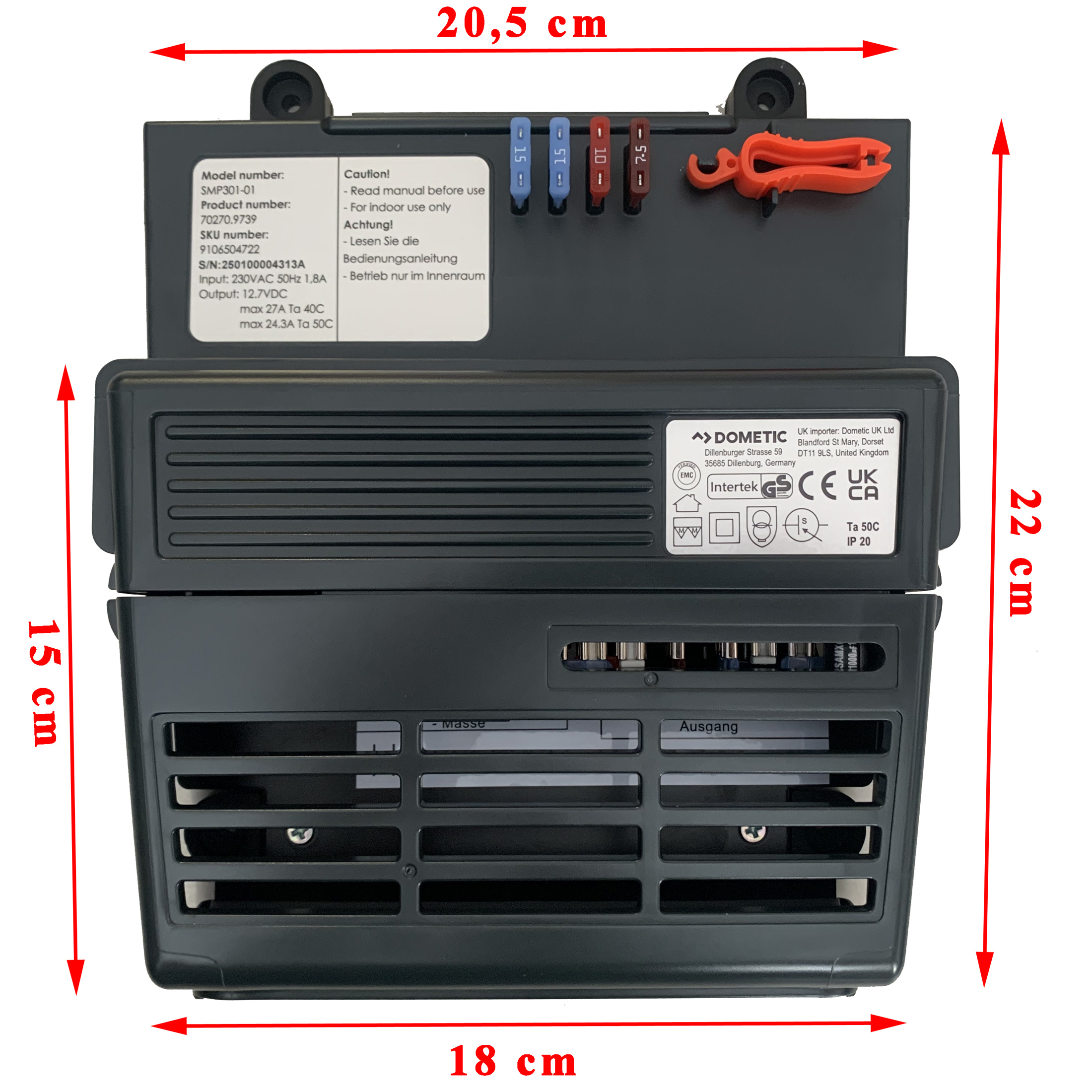 Dometic convertisseur 230V en 12V SMP301-01 - SERA DISPONIBLE VERS LE 20 FEVRIER 2026 – Image 4